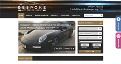 Desktop Screenshot of bespokeautojersey.com